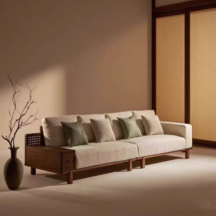 新中式沙发细节工艺展示