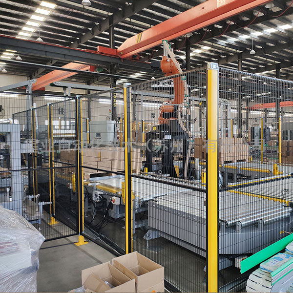 星业自动化码垛机工作实景