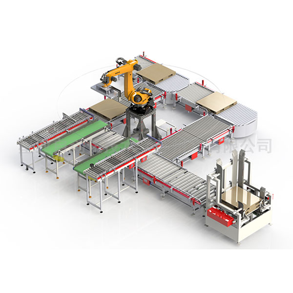 伺服码垛机工作细节