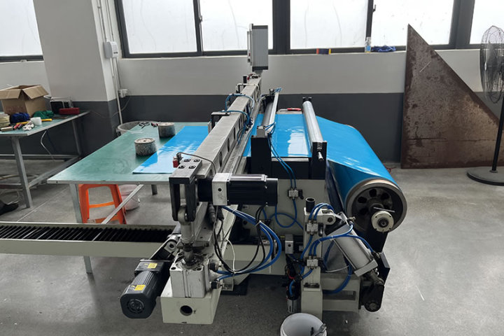 碳纤维板生产线实拍