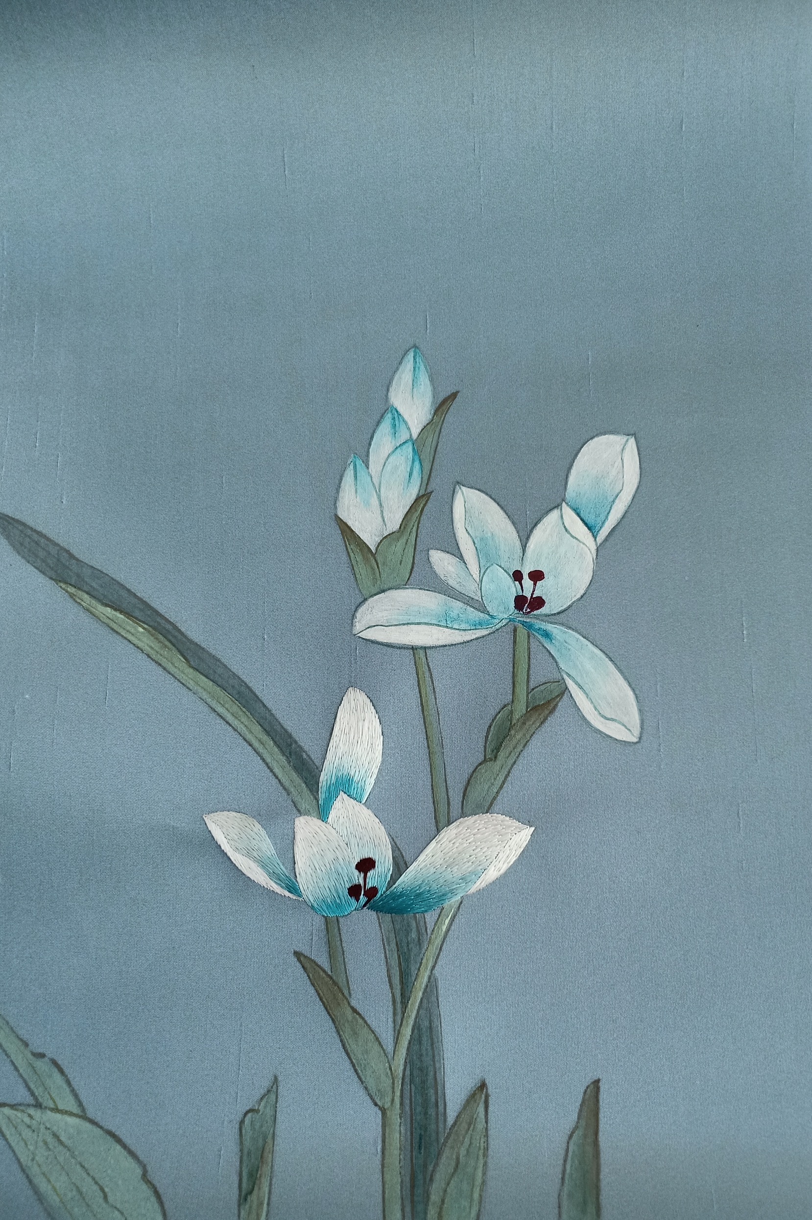 顿格墙布材质细节展示