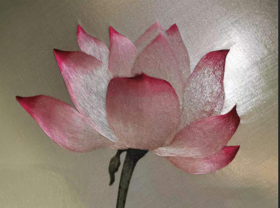 多样化的墙布材质与花型样本