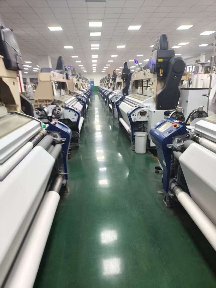 现代化面料生产车间