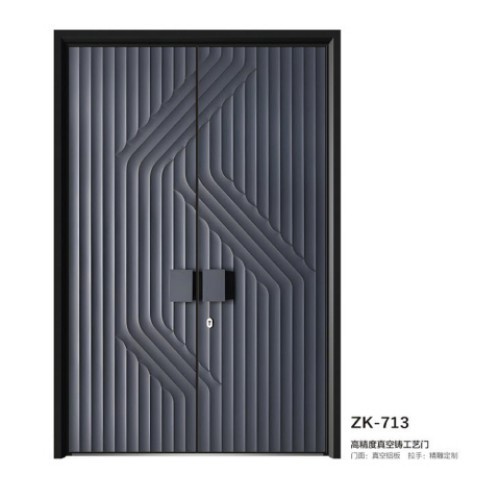 精铸门细节特写