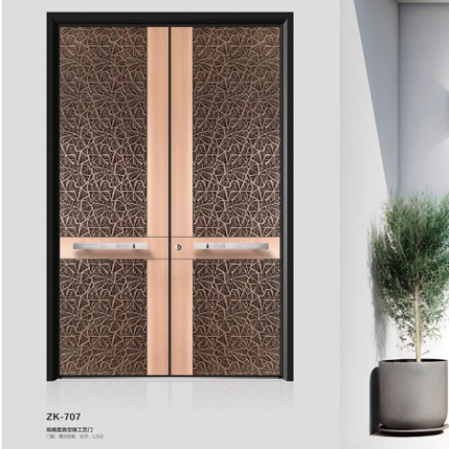 精铸门加厚包装确保运输安全