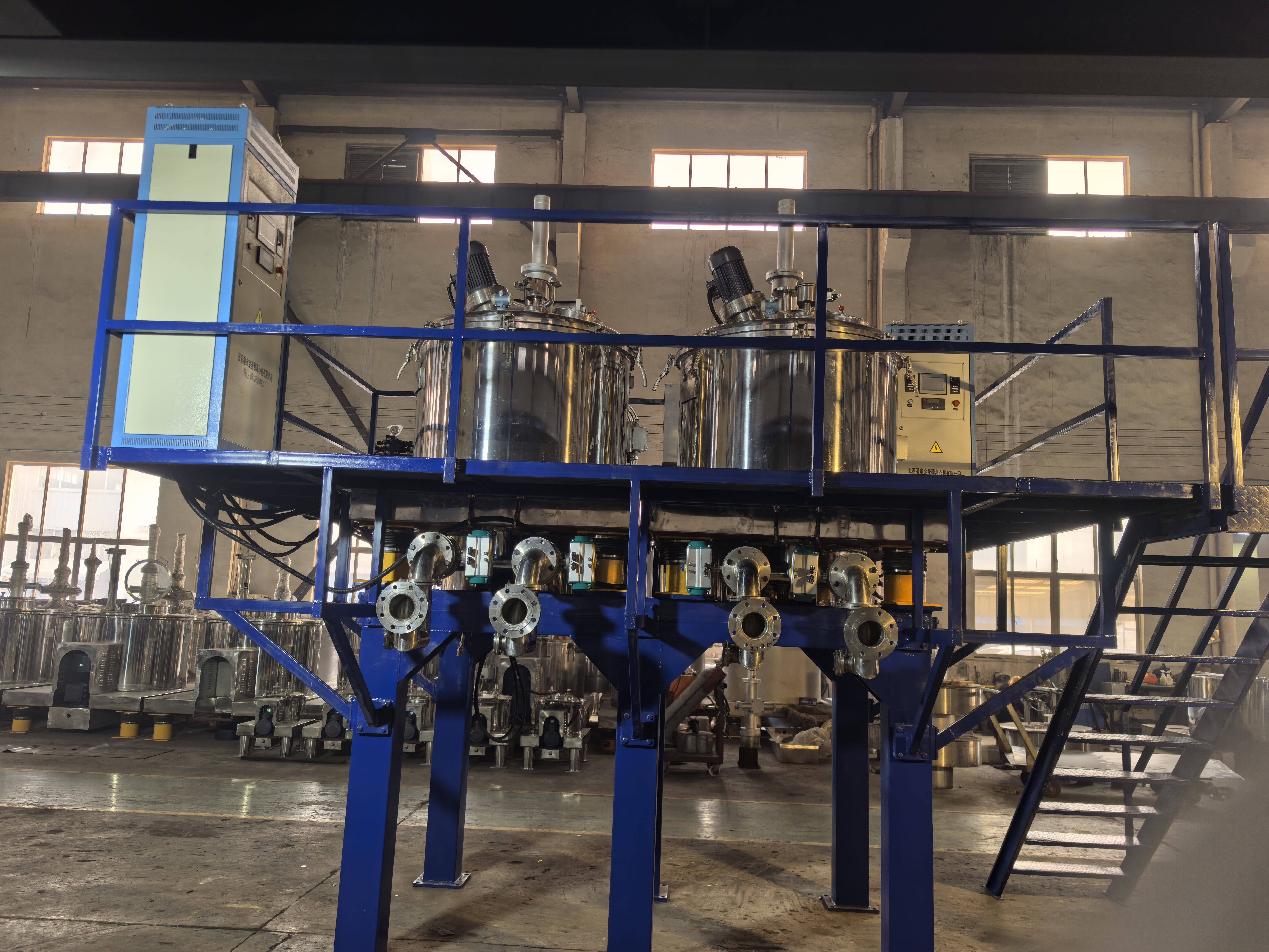 平板大翻盖离心机外观结构图