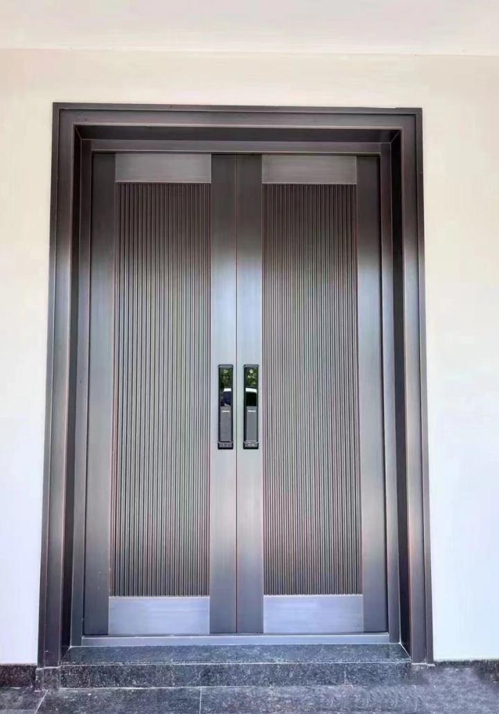 精雕铜门工艺展示