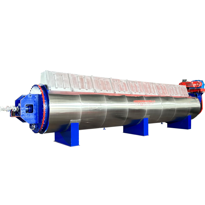 羽毛粉干燥机工作示意图