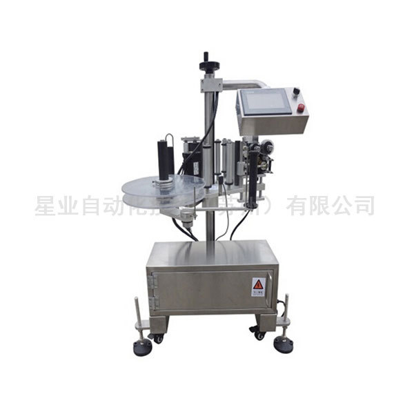 贴标机核心部件特写