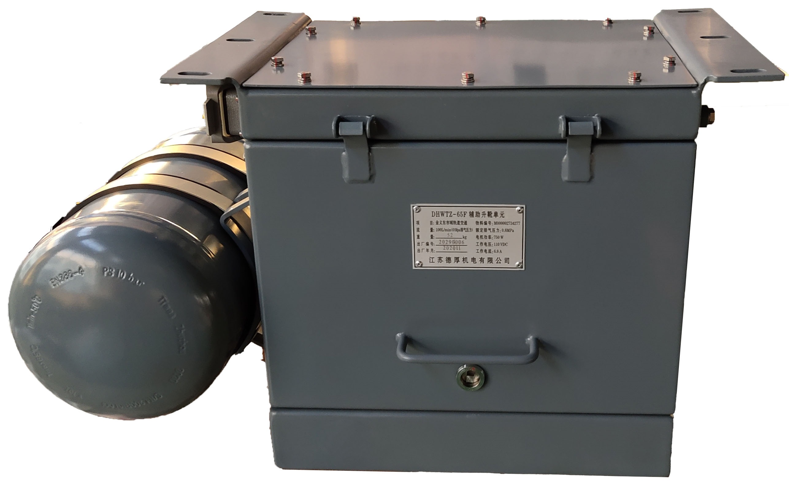 应用于多种轨道交通项目的无油压缩机干燥器组件