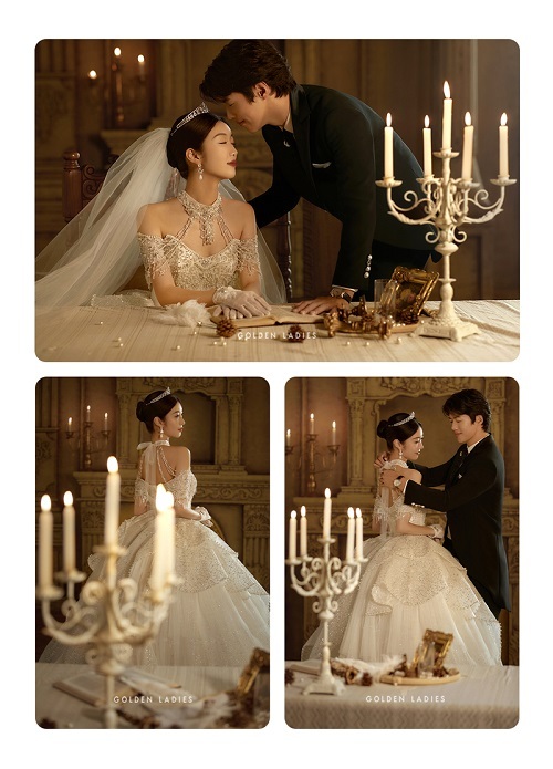 精美婚纱礼服展示