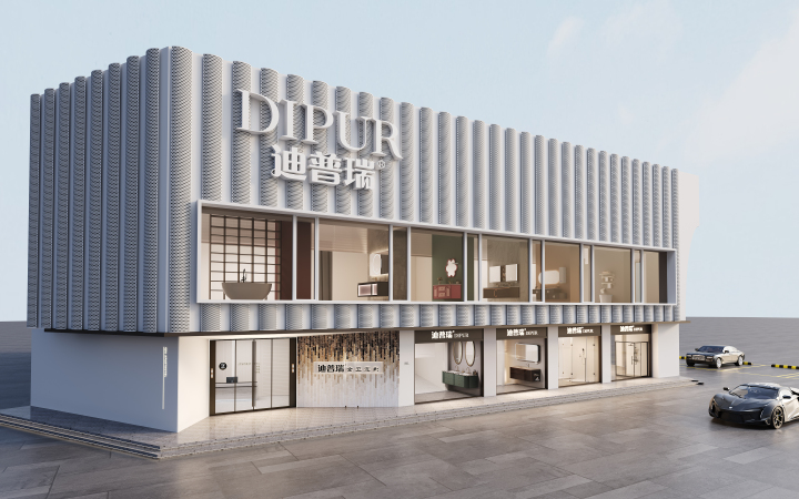 多种风格的浴室柜组合展示