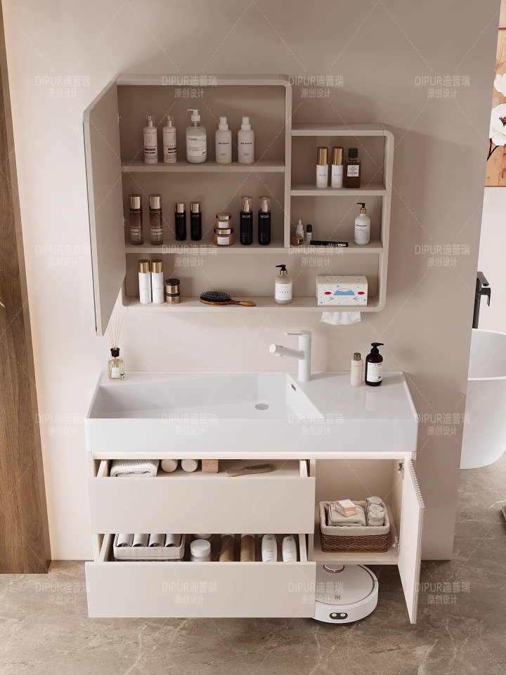 脸盆柜整体空间效果