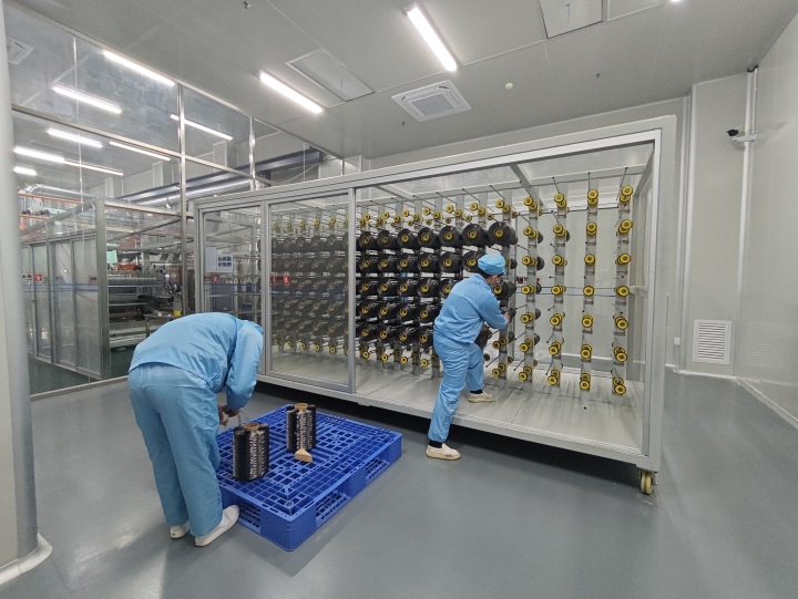 碳纤维织布材料特写