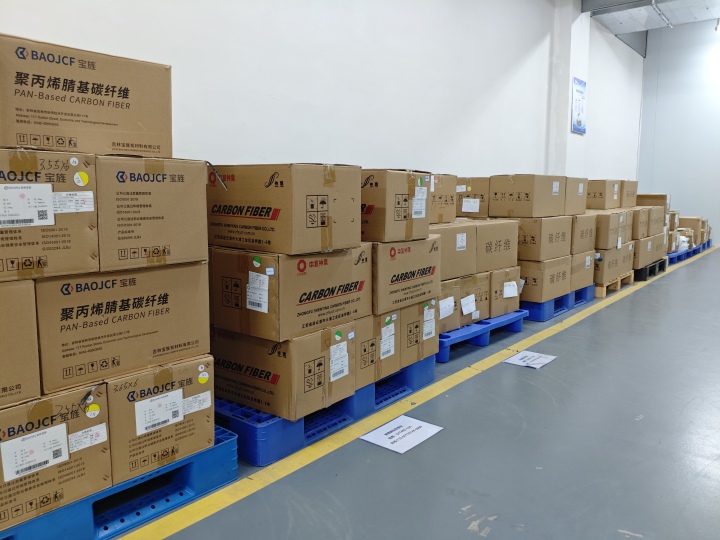 碳纤维增强聚合物材料特写