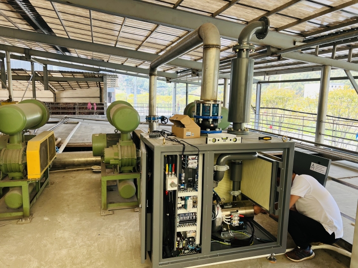 空气悬浮风机生产车间实景