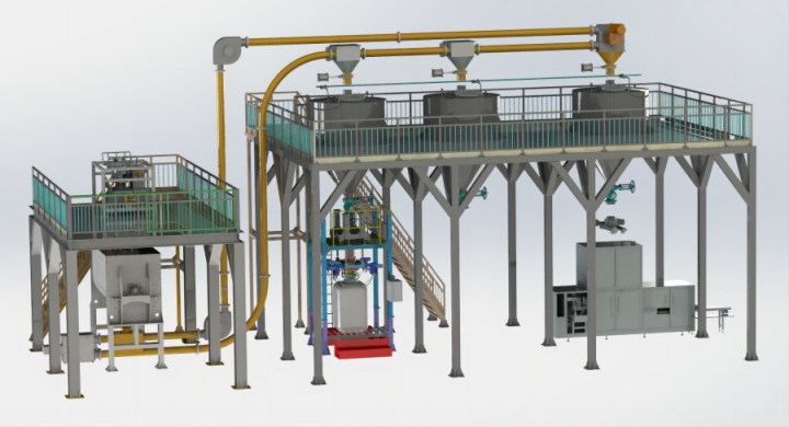 拆包机核心部件展示