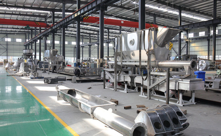 气力输送工厂生产实景