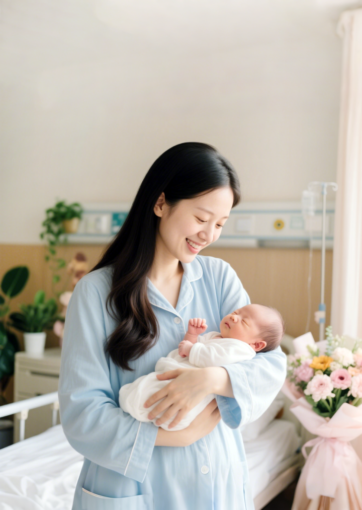 月嫂为产妇搭配营养均衡的月子餐