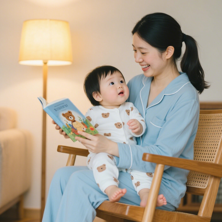 温馨的家庭育婴场景展示