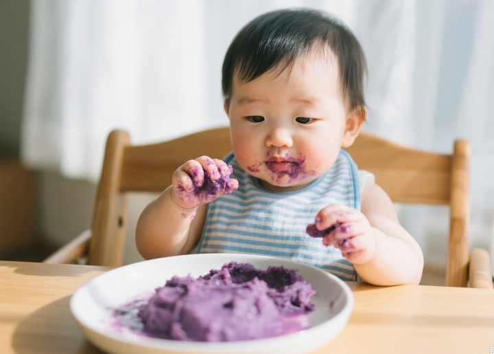 育婴师在指导宝宝进行精细动作训练