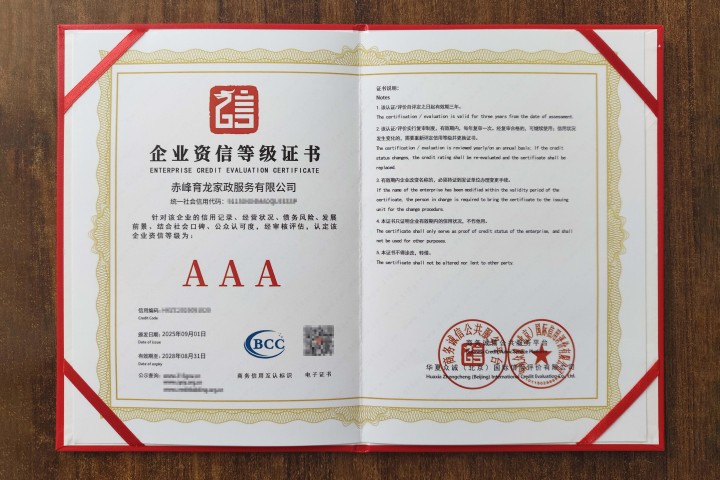 温馨的育婴师服务场景,宝宝正在愉快进食