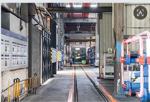 反向挤压机产出的高精度有色金属型材