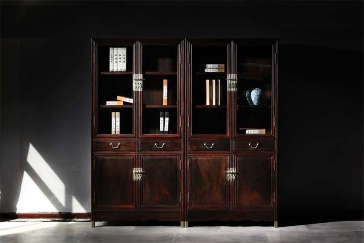 典雅的大红酸枝家具陈设