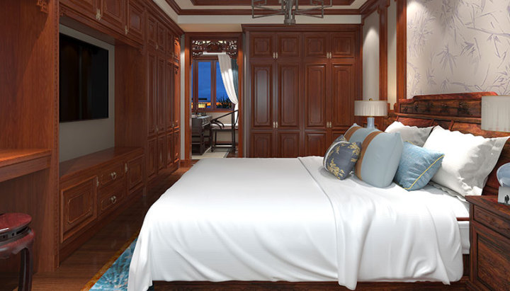 红木整装工艺展示