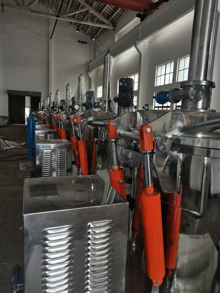 拉袋离心机应用示意图