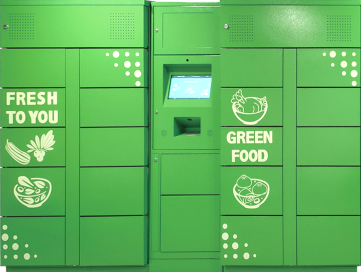 智能档案柜内部RFID识别与结构展示