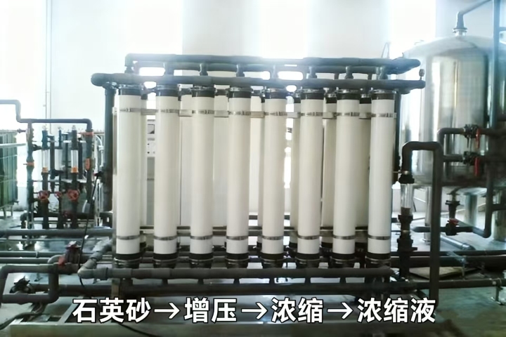 现代化饮用水处理工程现场