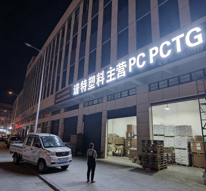 落地烤漆字工艺展示