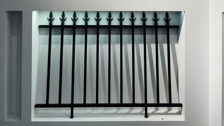 铝艺护栏安装效果