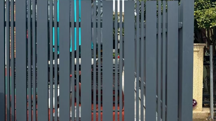 铝艺阳台栏杆结构细节