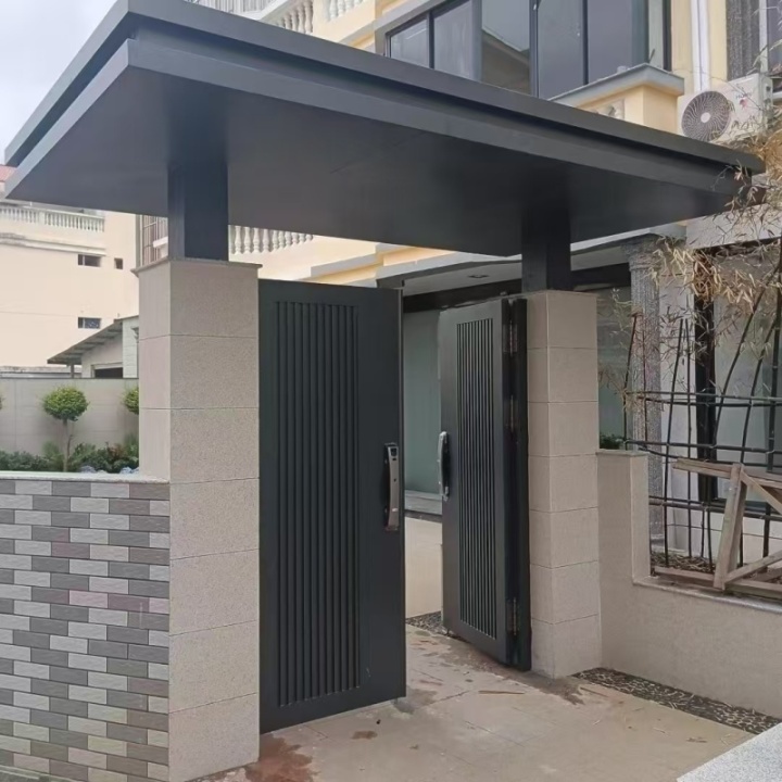 门楼安装施工细节展示