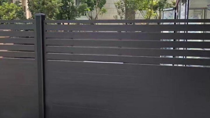 铝艺阳台栏杆安装效果