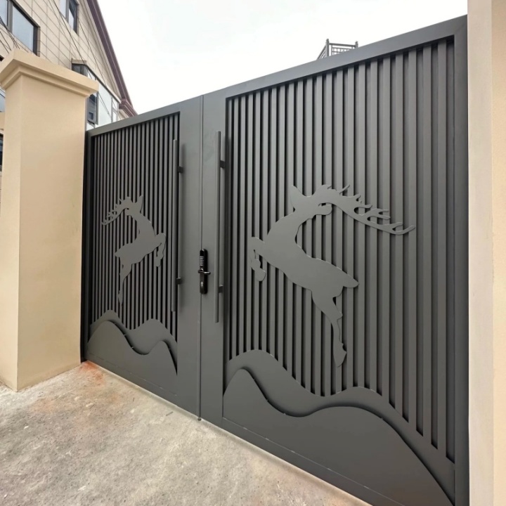 铝艺庭院护栏案例