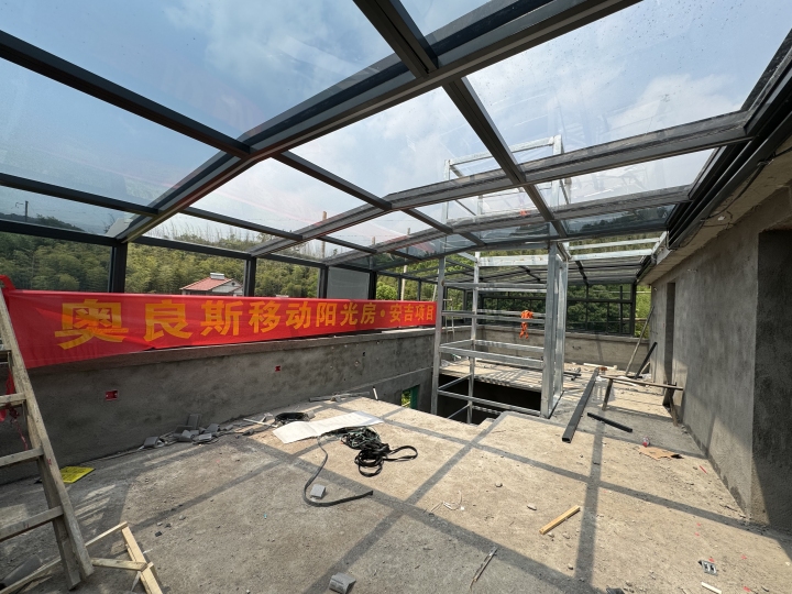 酒店移动阳光房项目实景图