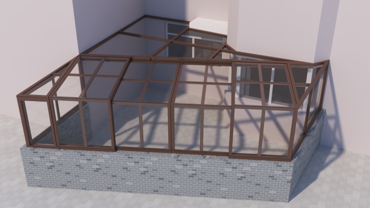 现代化移动阳光房生产基地