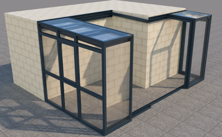 户外移动阳光房应用场景