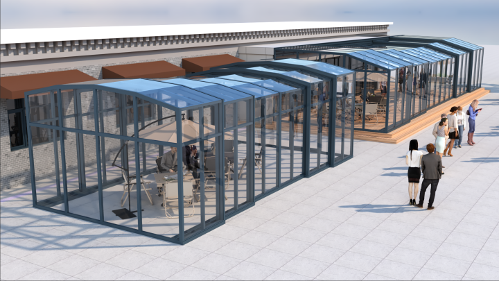 酒店移动阳光房精细工艺