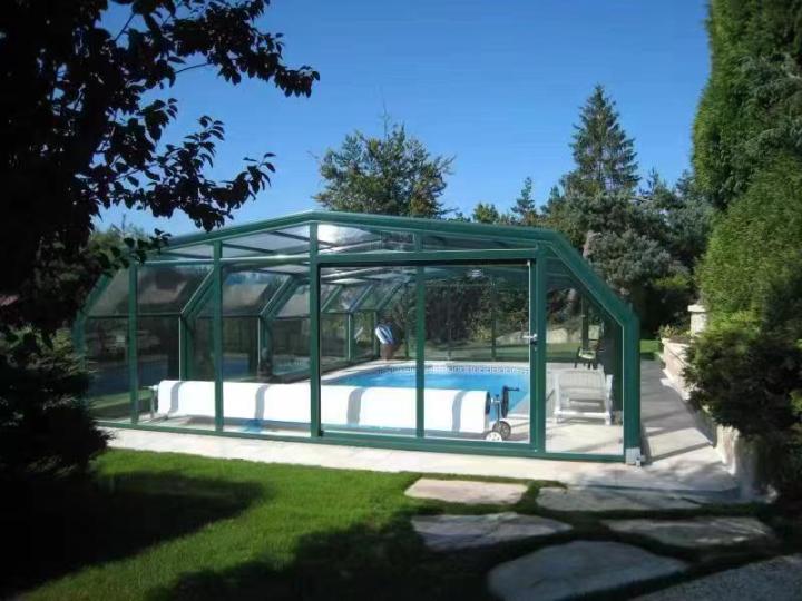 可折叠泳池房结构展示