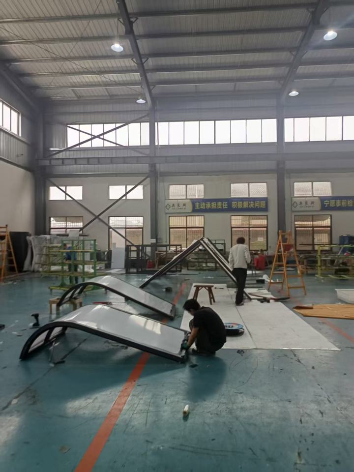 别墅花园移动阳光房实景