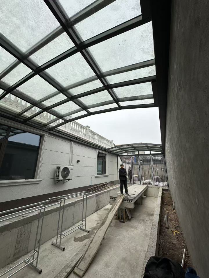 模块化阳光房安装效果图