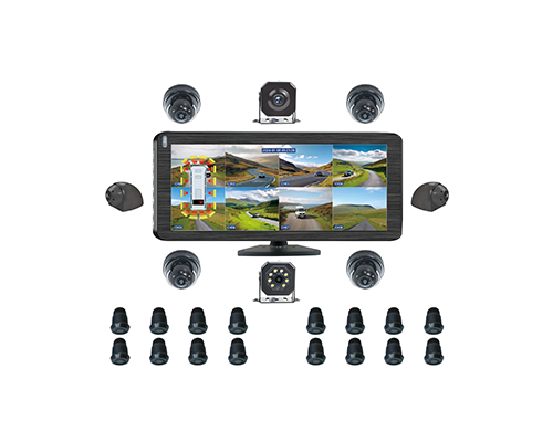 商用车队监控管理示意图