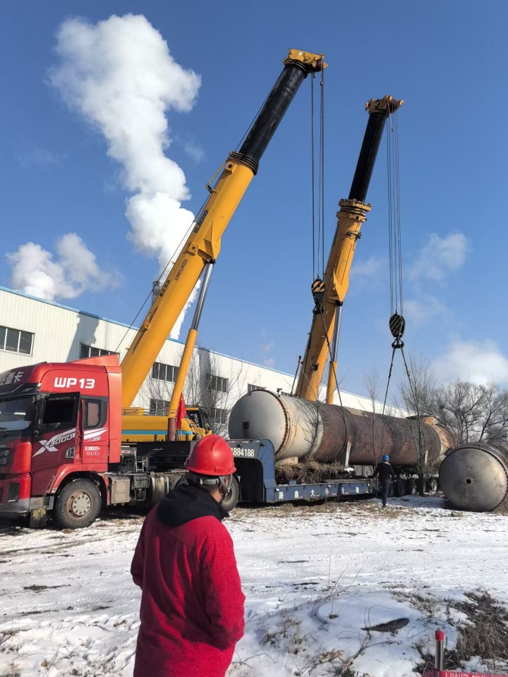 大型工程吊装实景