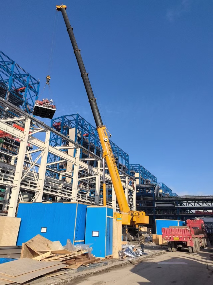 专业吊装作业现场