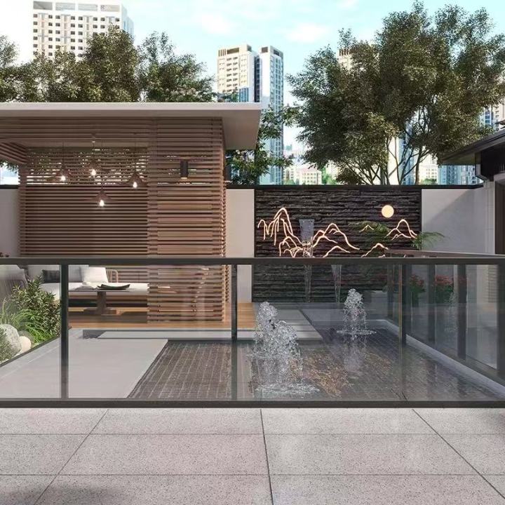 铁艺庭院大门实景应用