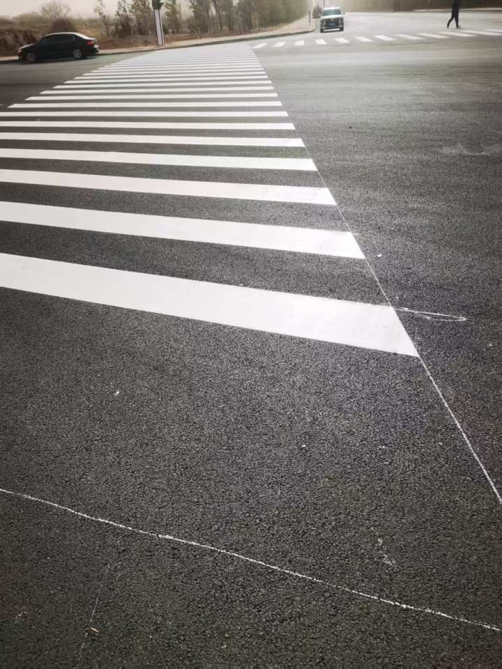 现代化厂区交通标线规划效果